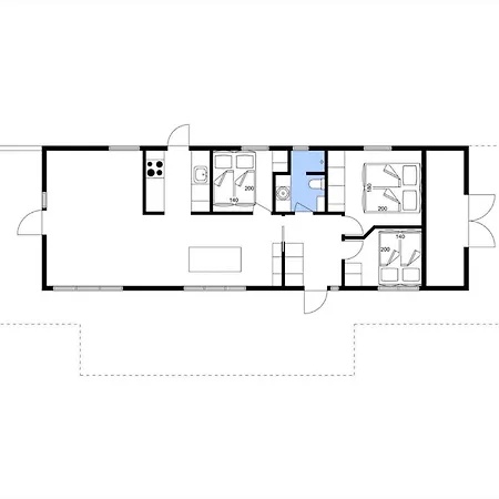 펜션 Bl1439-pandrup-musvaagevej-5 Pandrup